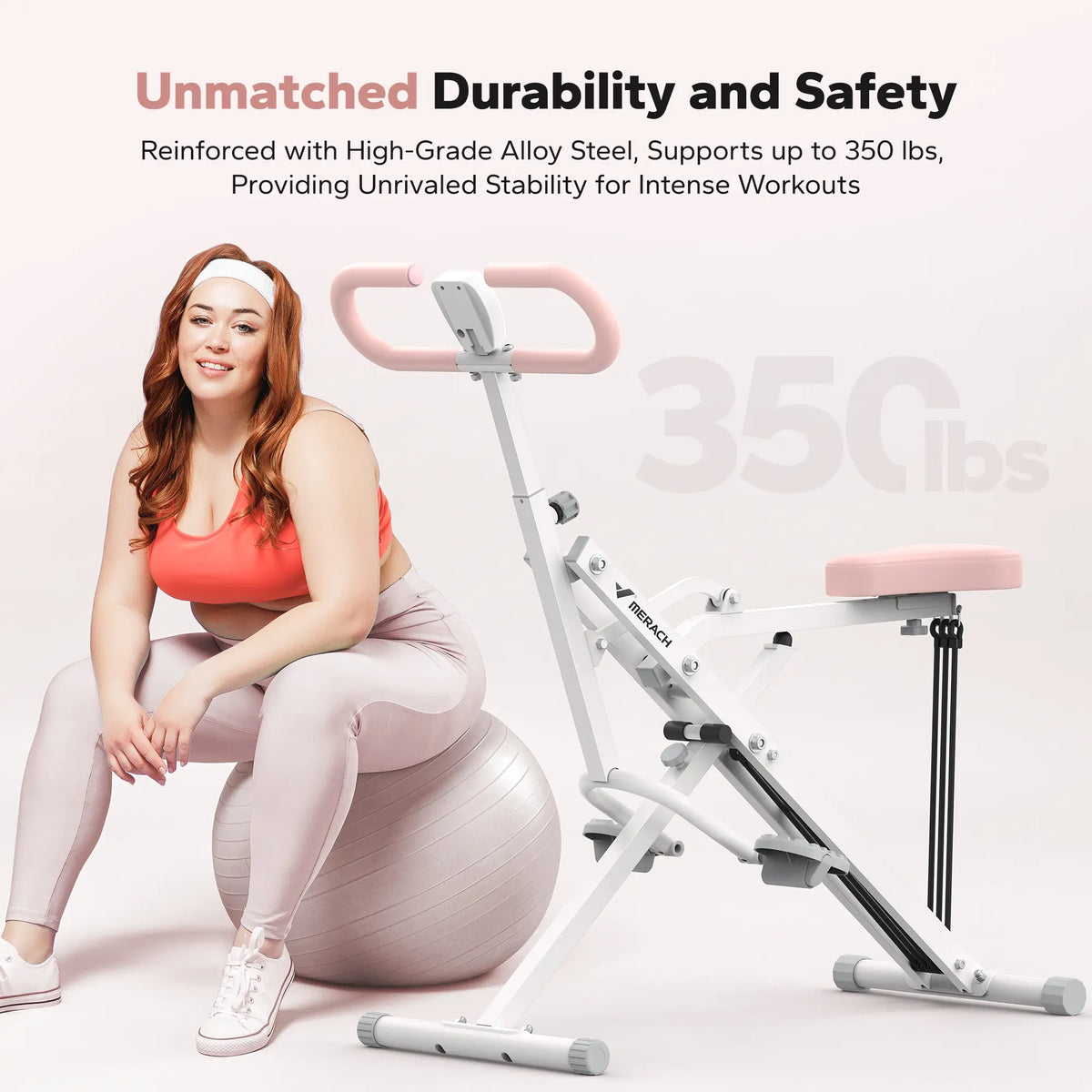2-in-1 Squat Rowing Trainer | Adjustable Resistance Home Gym Machine