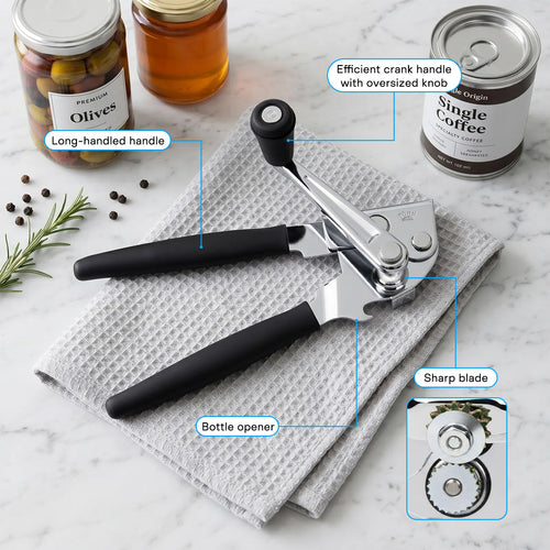 Multi-Functional Can Opener And Bottle Opener, Manual Can Opener